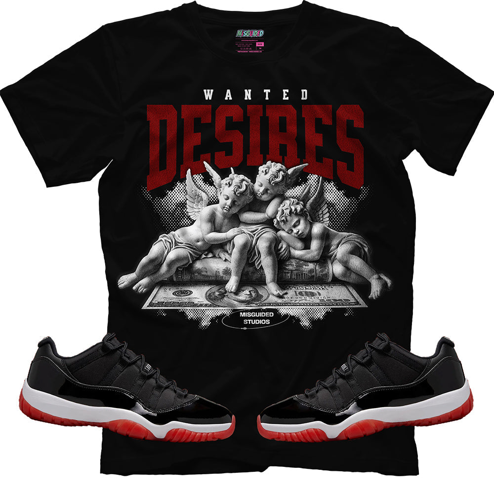 Wanted Desires (Air Jordan 11 Low Bred) T-Shirt