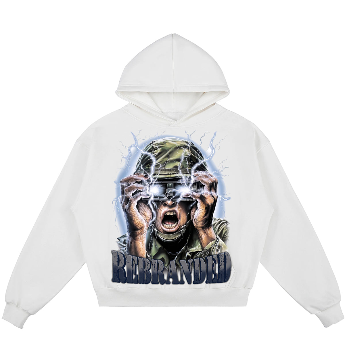 War Hero (Air Jordan 13 Flint) 380GSM Brushed Fleece Relaxed Fit Hoodie