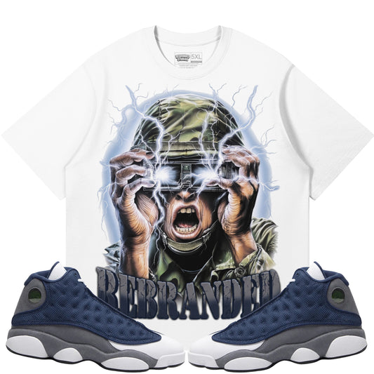 War Hero (Air Jordan 13 Flint) T-Shirt