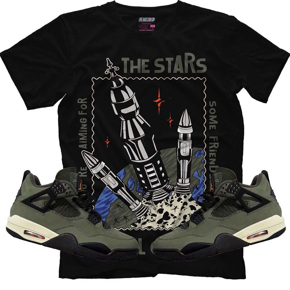 When Aiming For The Stars (Air Jordan 4 Undefeated) T-Shirt