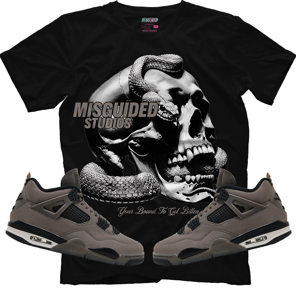 Your Bound To Get Bitten (Air Jordan 4 Cave Stone) T-Shirt