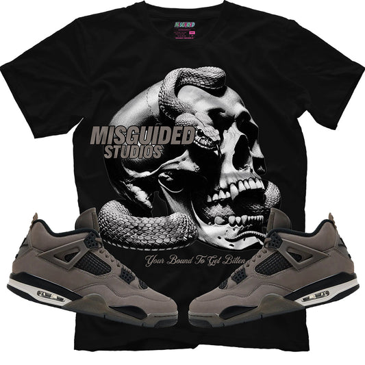 Your Bound To Get Bitten (Air Jordan 4 Cave Stone) T-Shirt