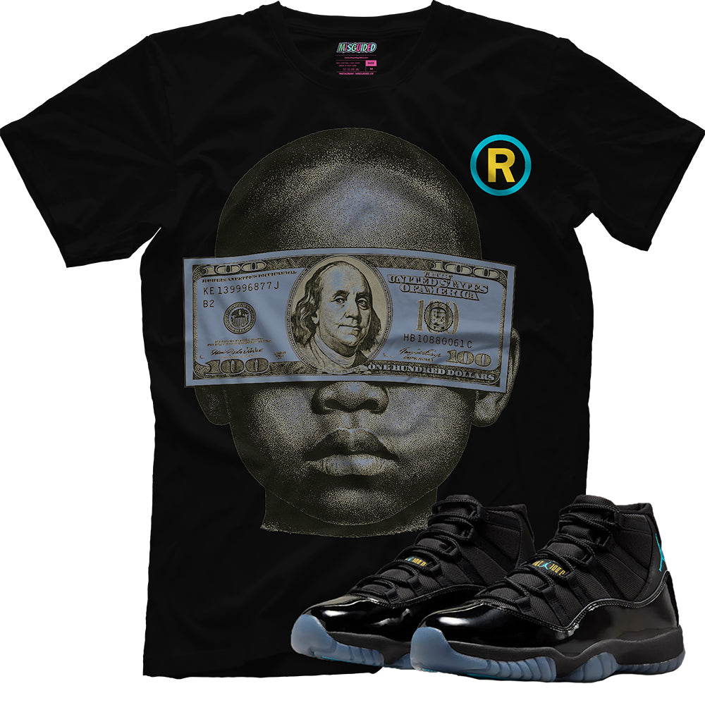 Yung Money (Air Jordan 11 Gamma Blue) T-Shirt