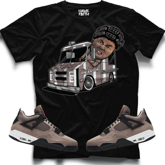 Big Worm (Taupe Retro 4's) T-Shirt - Misguided