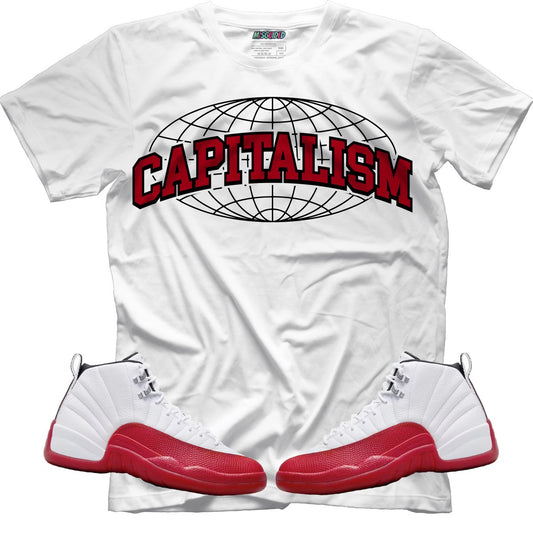 Capatilism (Air Jordan 12 Cherry) T-Shirt - Misguided