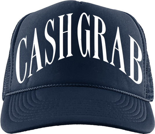 Cash Grab (Air Jordan 3 White Navy) Trucker Hat - Misguided