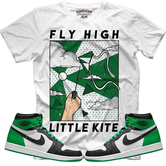 Fly High Little Kite (Air Jordan 1 Lucky Green) T-Shirt - Misguided