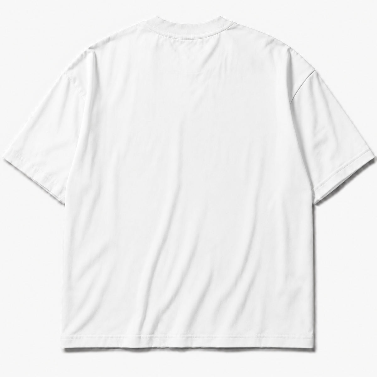 Rebranded Studios White T-Shirt — plain back