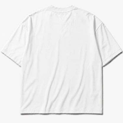 Rebranded Studios White T-Shirt — plain back