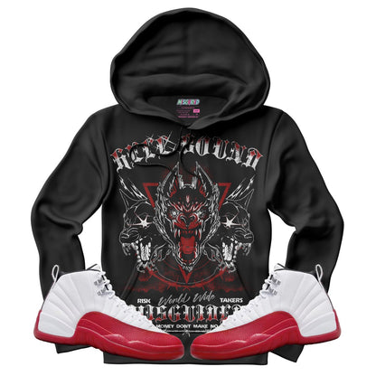 Hell Bound (Air Jordan 12 Cherry) Hoodie - Misguided