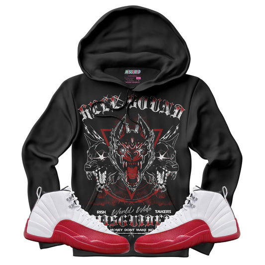 Hell Bound (Air Jordan 12 Cherry) Hoodie - Misguided