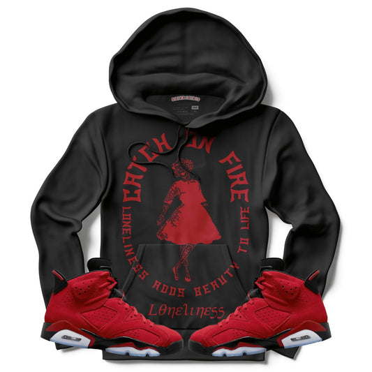 Loneliness Adds Beauty To Life (Air Jordan 6 Toro Bravo) Hoodie - Misguided