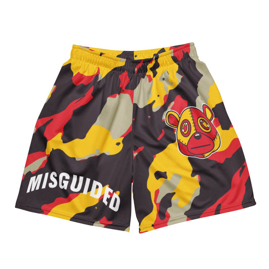 Misguided (Air Jordan 3 J Balvin Medellín Sunset) Mesh Shorts - Misguided