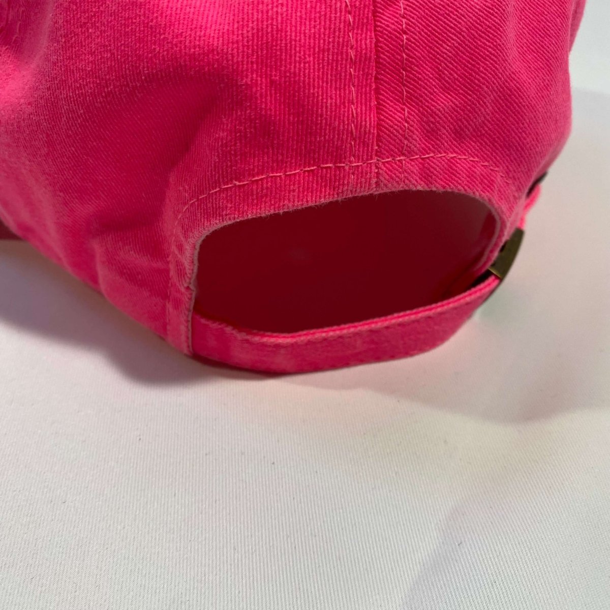 Misguided (Loud Hands) Distressed Dad Hat - Neon Pink - Misguided