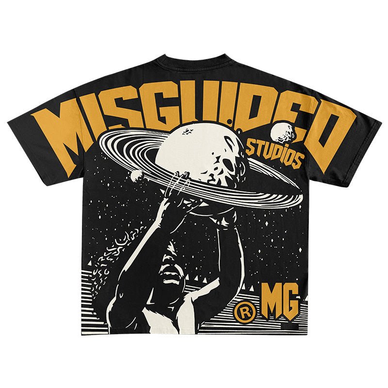 Misguided Studios (Air Jordan 6 Retro High OG Yellow Ochre) T-Shirt - Misguided