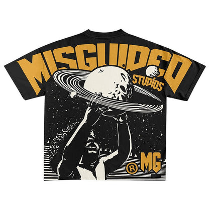 Misguided Studios (Air Jordan 6 Retro High OG Yellow Ochre) T-Shirt - Misguided