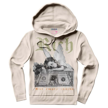 Rich But Empty Inside (AIR JORDAN 1 HIGH OG CRAFT “CELADON”) Hoodie - Misguided