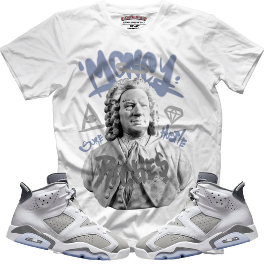 Riches (Retro 6 Cool Grey) T-Shirt - Misguided