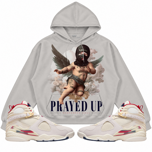 Rebranded Studios apparel — front styled with matching sneakers