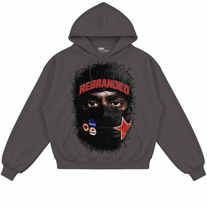 Rebranded Studios apparel — front without sneakers