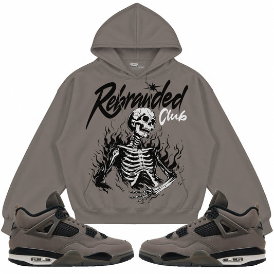 Rebranded Studios apparel — front styled with matching sneakers