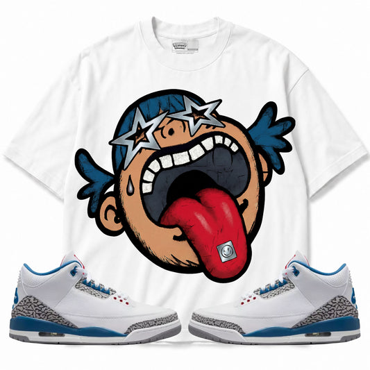 Rebranded Studios apparel — front styled with matching sneakers