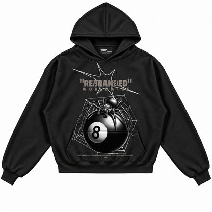 Rebranded Studios apparel — front without sneakers