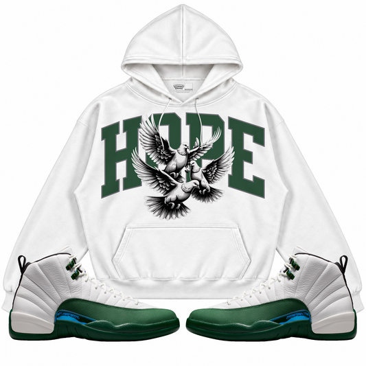 Rebranded Studios apparel — front styled with matching sneakers