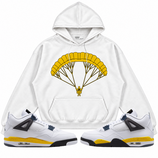 Rebranded Studios apparel — front styled with matching sneakers