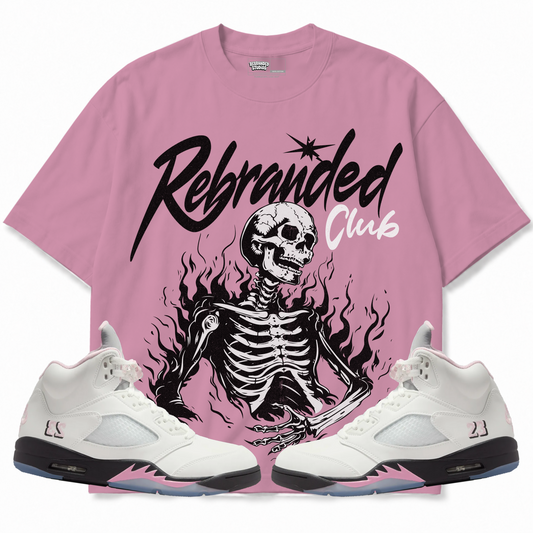 Rebranded Studios apparel — front styled with matching sneakers