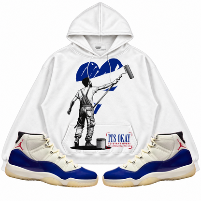 Rebranded Studios apparel — front styled with matching sneakers