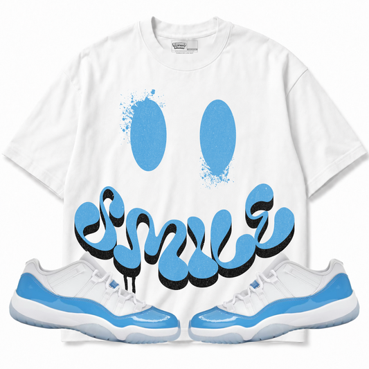 Rebranded Studios apparel — front styled with matching sneakers