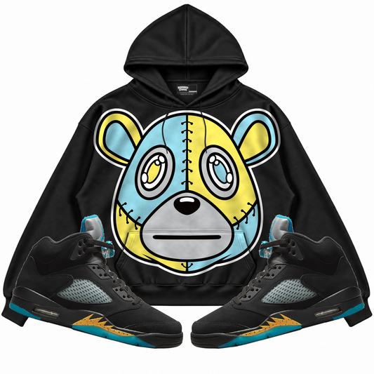 Rebranded Studios apparel — front styled with matching sneakers