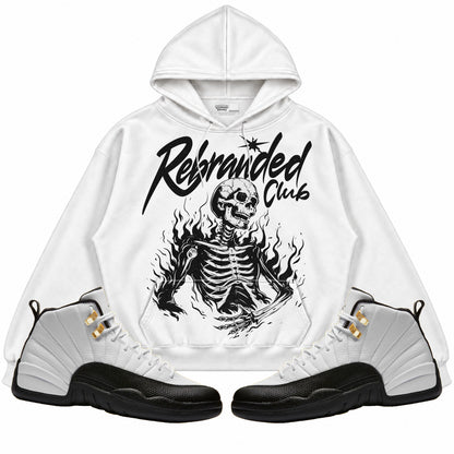 Rebranded Studios apparel — front styled with matching sneakers