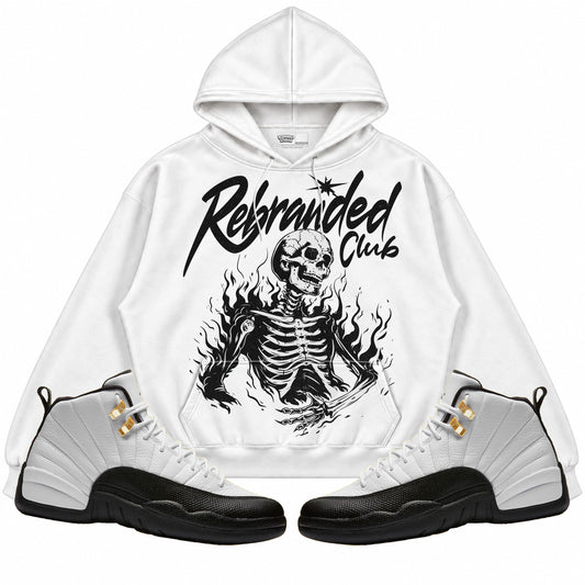 Rebranded Studios apparel — front styled with matching sneakers