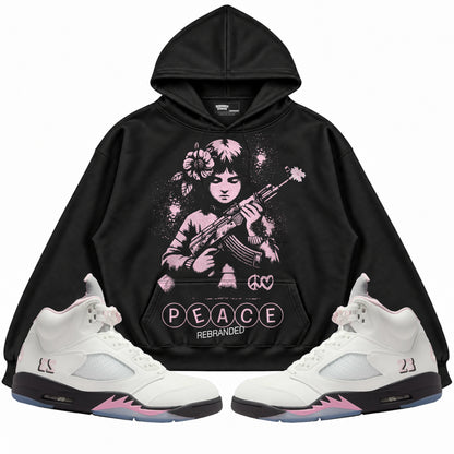 Rebranded Studios apparel — front styled with matching sneakers