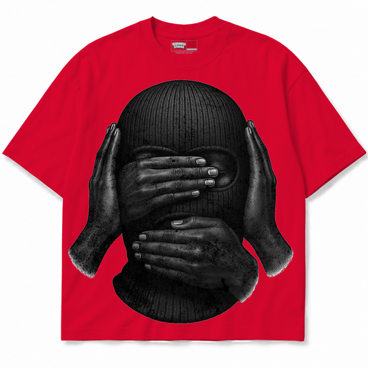 Rebranded Studios apparel — front without sneakers — alternate view