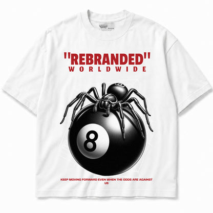 Rebranded Studios apparel — front without sneakers