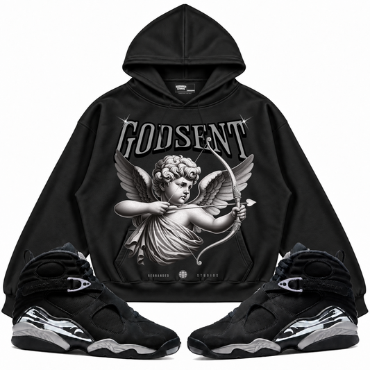 Rebranded Studios apparel — front styled with matching sneakers