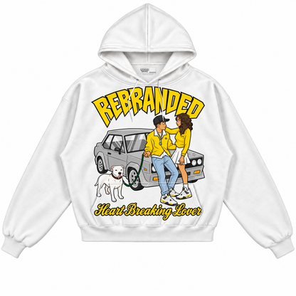 Rebranded Studios apparel — front without sneakers