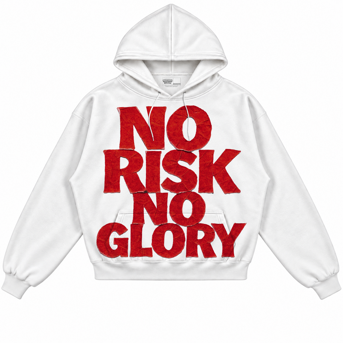 Rebranded Studios apparel — front without sneakers