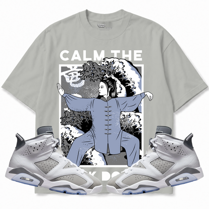 Rebranded Studios apparel — front styled with matching sneakers