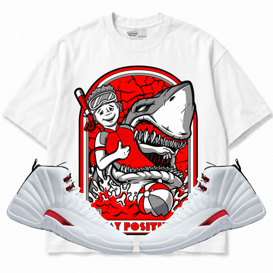 Rebranded Studios apparel — front styled with matching sneakers