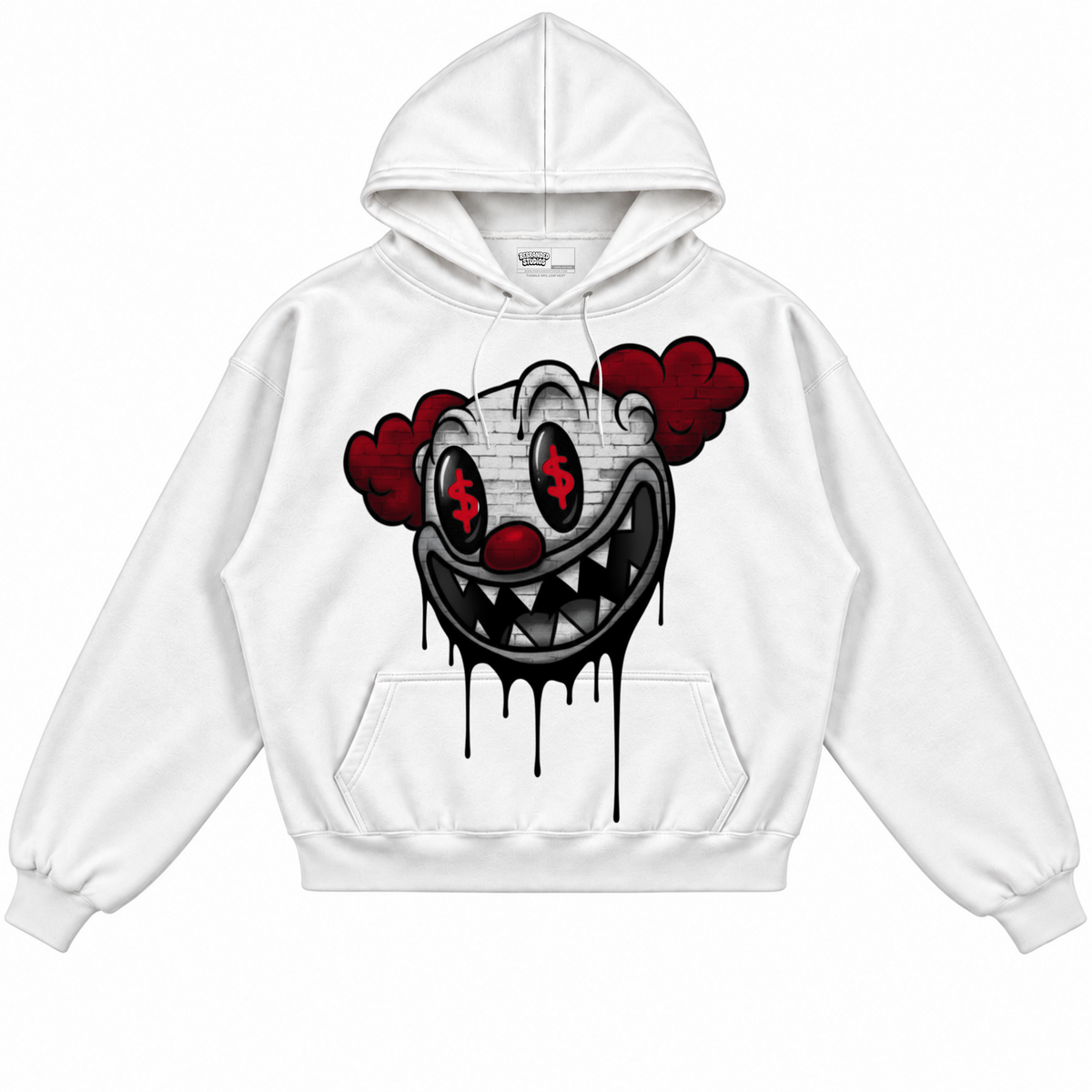 Rebranded Studios apparel — front without sneakers