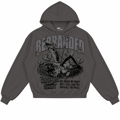 Rebranded Studios apparel — front without sneakers
