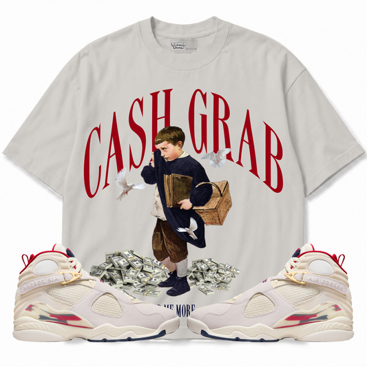 Rebranded Studios apparel — front styled with matching sneakers