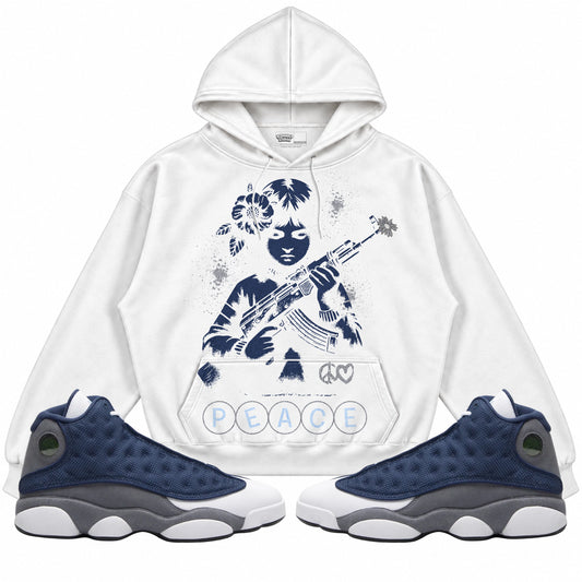 Rebranded Studios apparel — front styled with matching sneakers