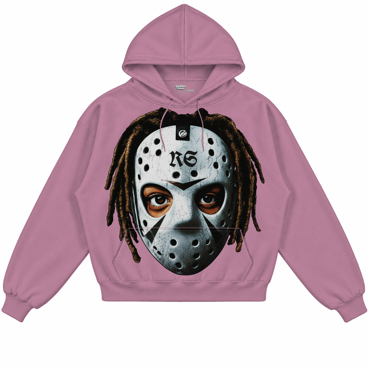 Rebranded Studios apparel — front without sneakers