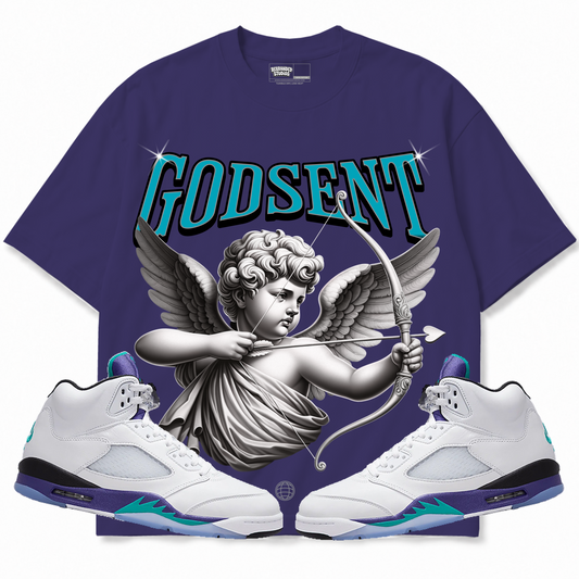 Rebranded Studios apparel — front styled with matching sneakers