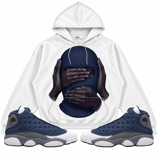 Rebranded Studios apparel — front styled with matching sneakers